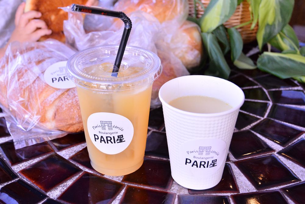 Boulangerie PARI星のコーヒーやスープ